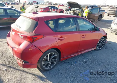 2018 Toyota Corolla Im z USA, uszkodzony, nr VIN JTNKARJE8JJ569612